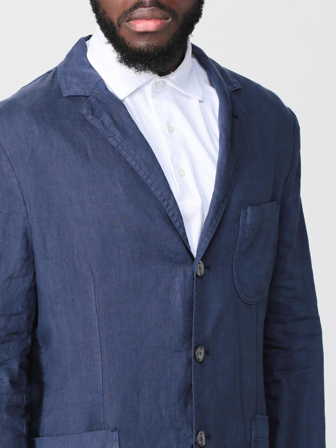 ASPESI BLAZER: Blazer men Aspesi, Blue - Img 4