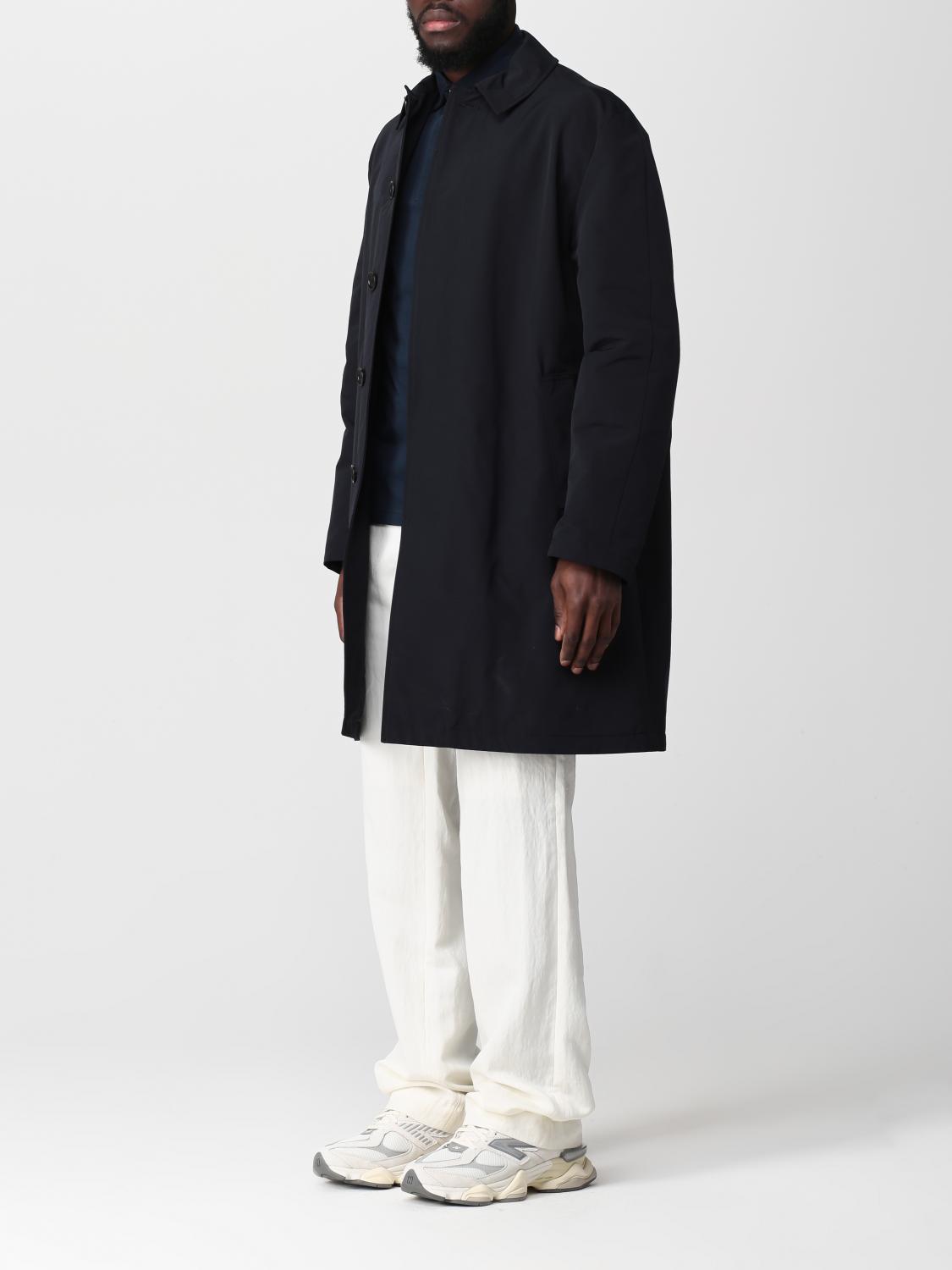 ASPESI COAT: Coat men Aspesi, Blue - Img 4