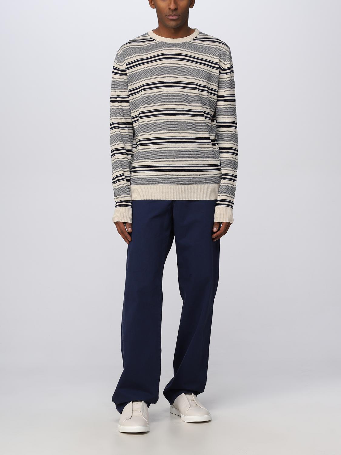 ASPESI PULLOVER: Pullover herren Aspesi, Blau - Img 2