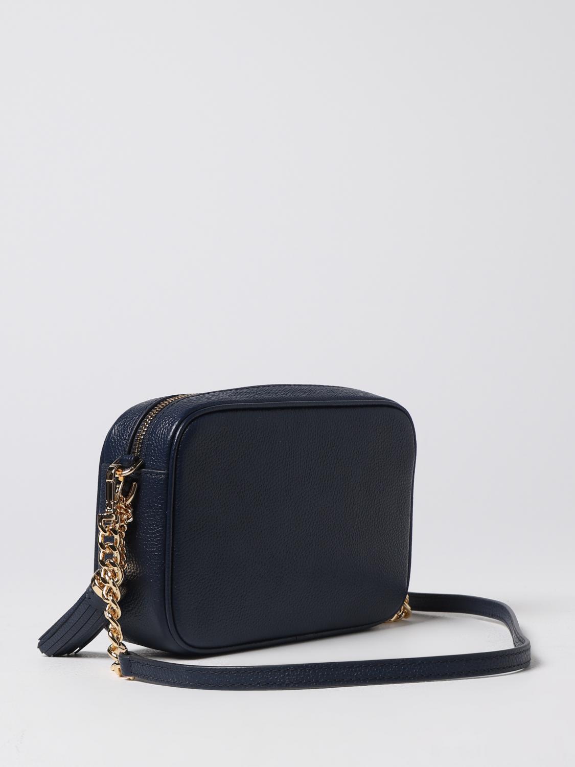 MICHAEL KORS BORSA A TRACOLLA: Borsa Michael Kors in pelle a micro grana, Blue - Img 2