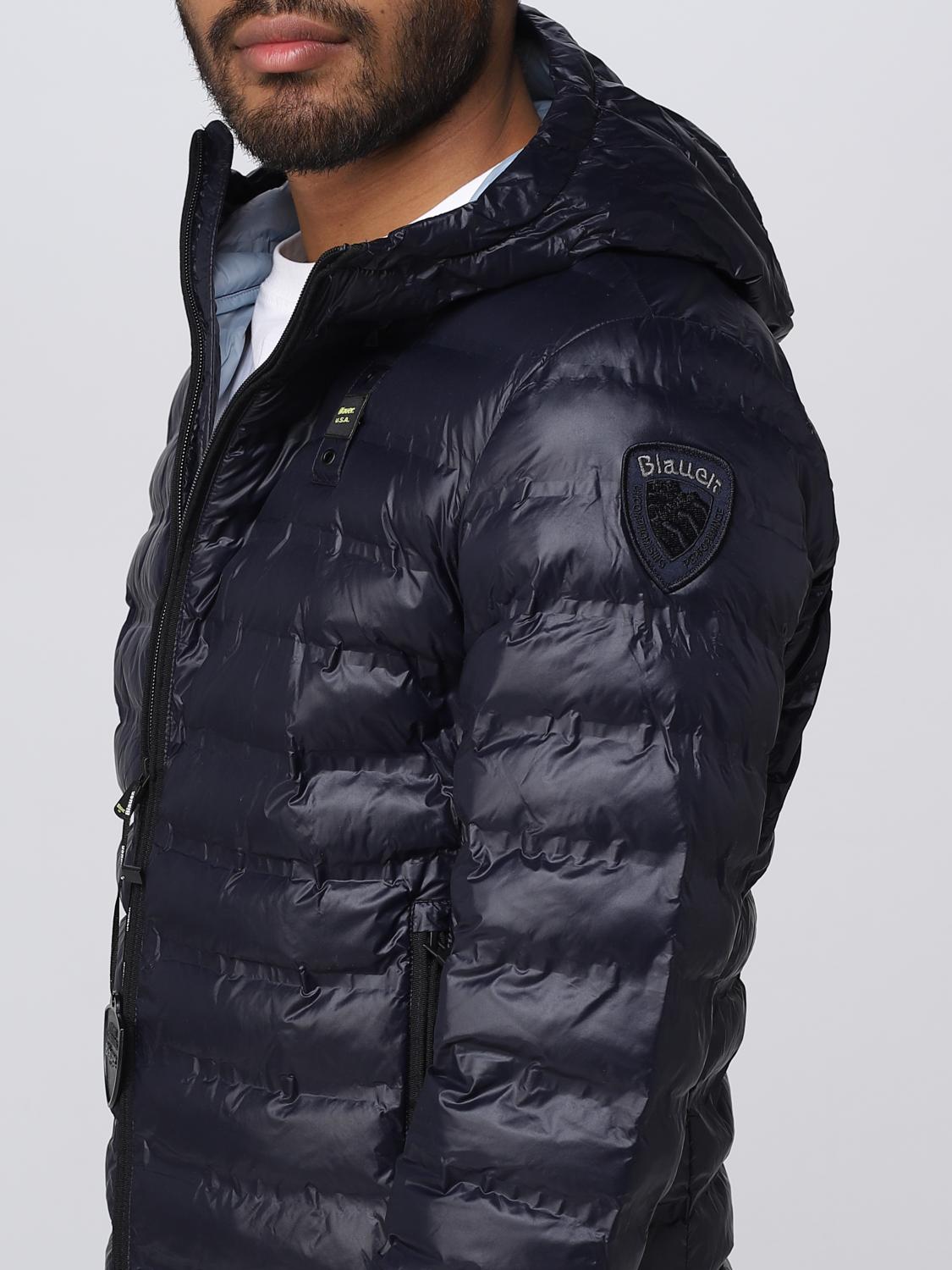 BLAUER CHAQUETA: Chaqueta hombre Blauer, Azul Oscuro - Img 4