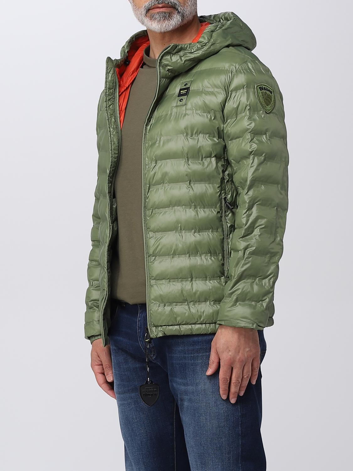 BLAUER JACKET: Jacket men Blauer, Military - Img 3