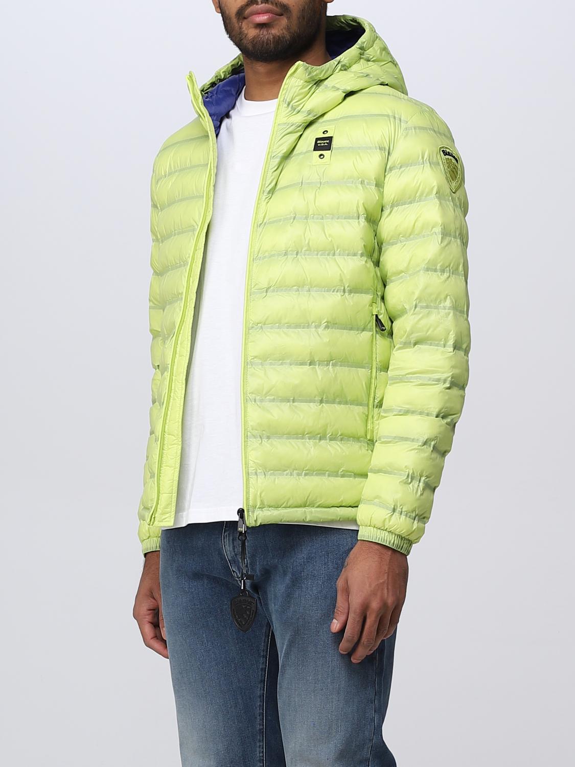 BLAUER JACKE: Jacke herren Blauer, Limette - Img 3