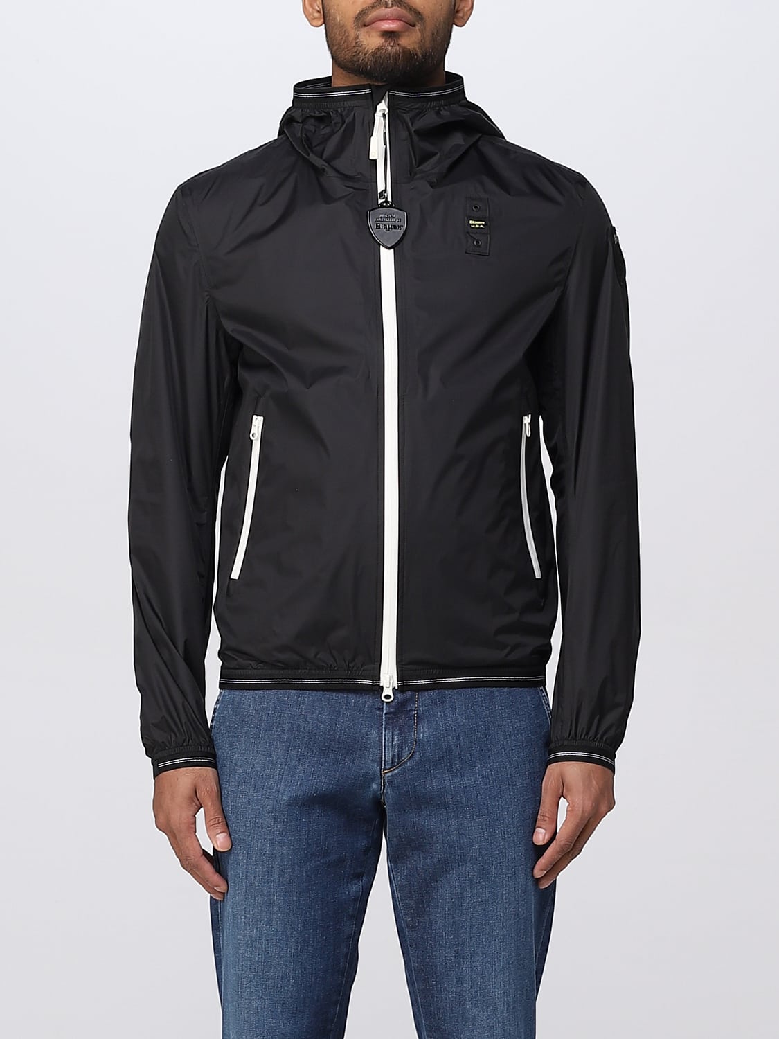 BLAUER JACKET: Jacket men Blauer, Black - Img 1