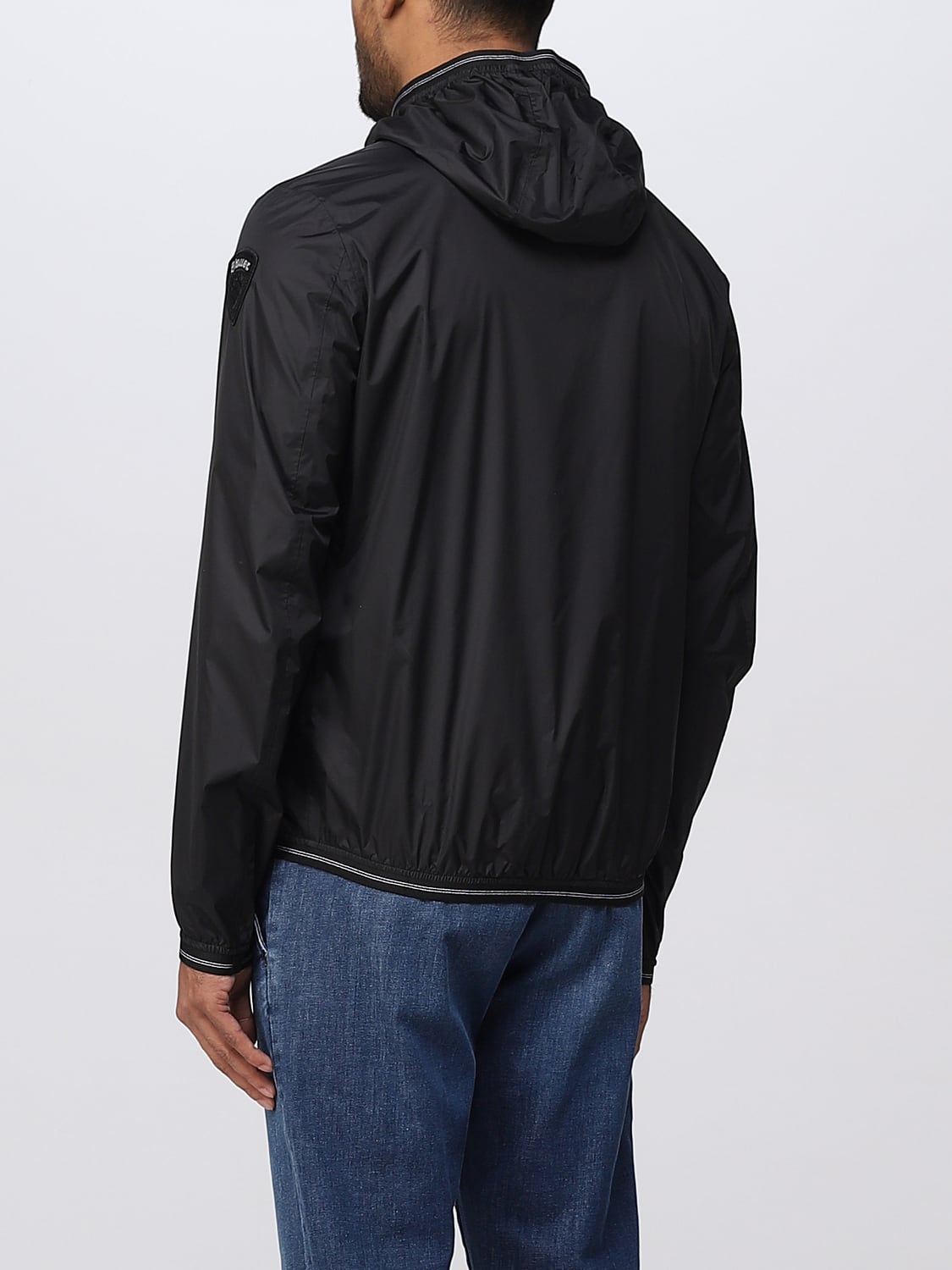 BLAUER JACKET: Jacket men Blauer, Black - Img 2