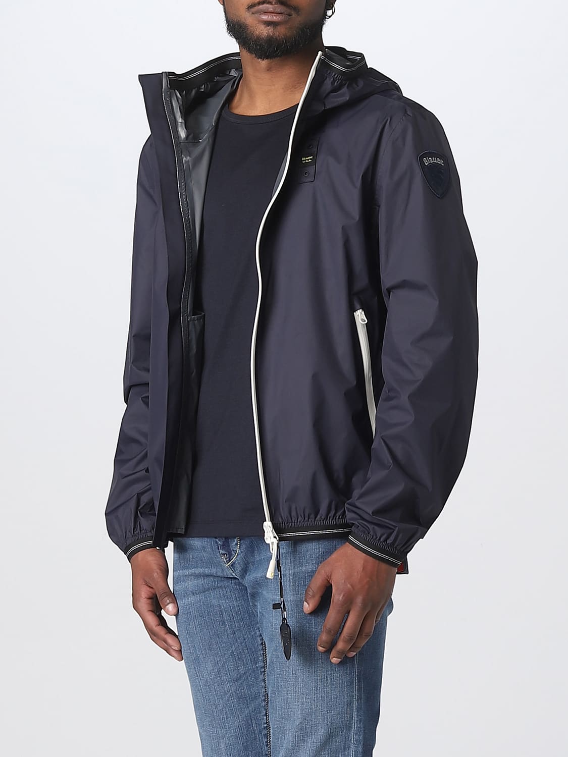 BLAUER CHAQUETA: Chaqueta hombre Blauer, Azul Oscuro - Img 3