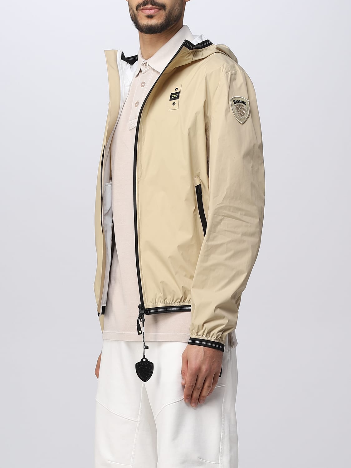 BLAUER JACKET: Jacket men Blauer, Sand - Img 3