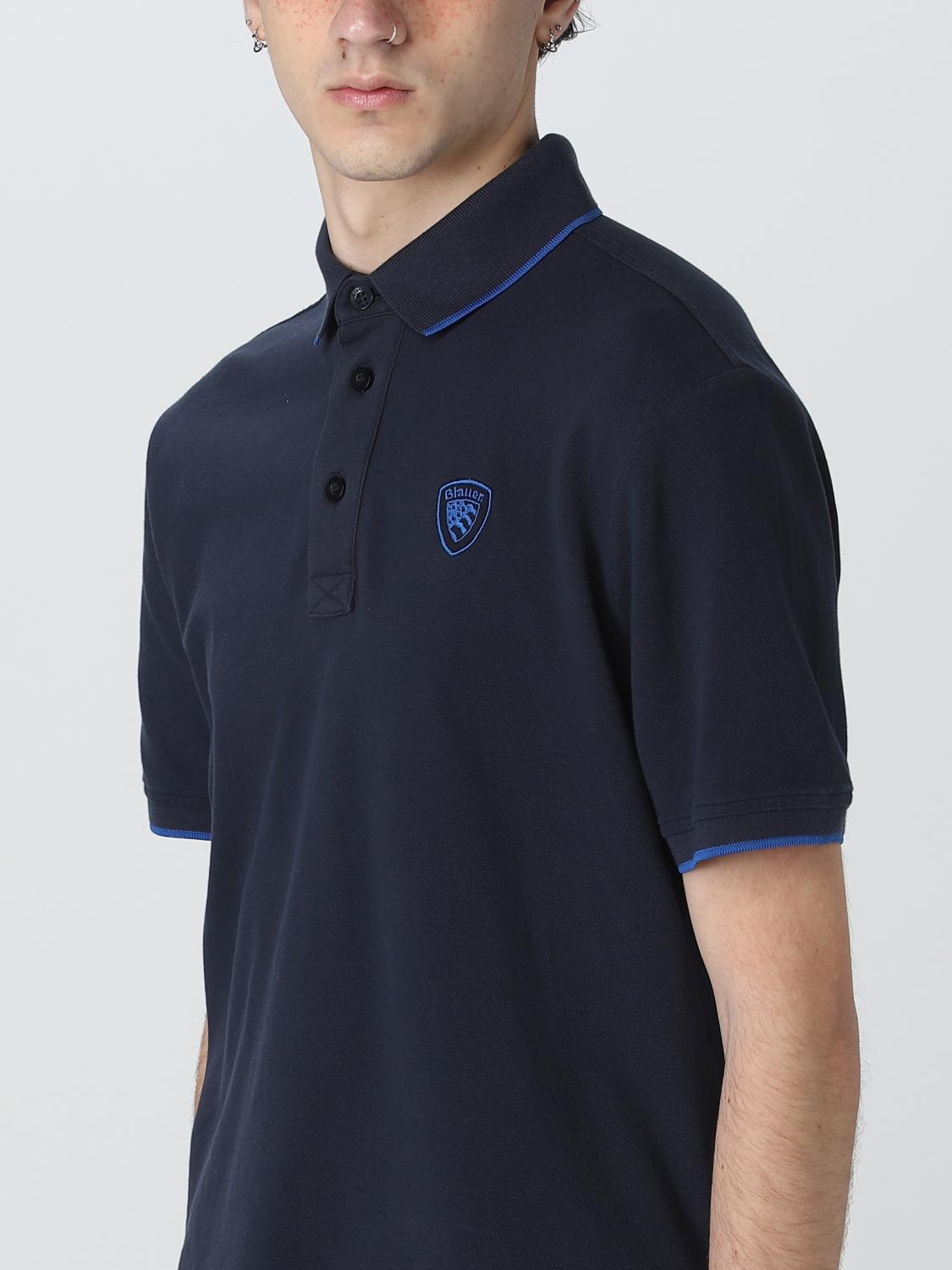 BLAUER POLO: Polo herren Blauer, Blau - Img 3