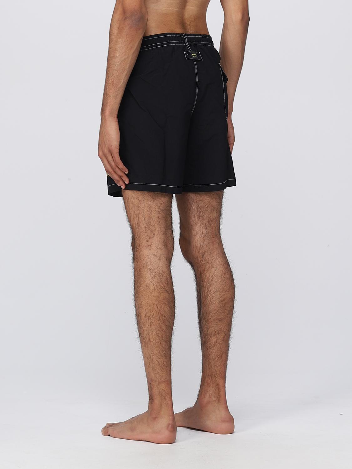 BLAUER SWIMSUIT: Swimsuit men Blauer, Black - Img 2