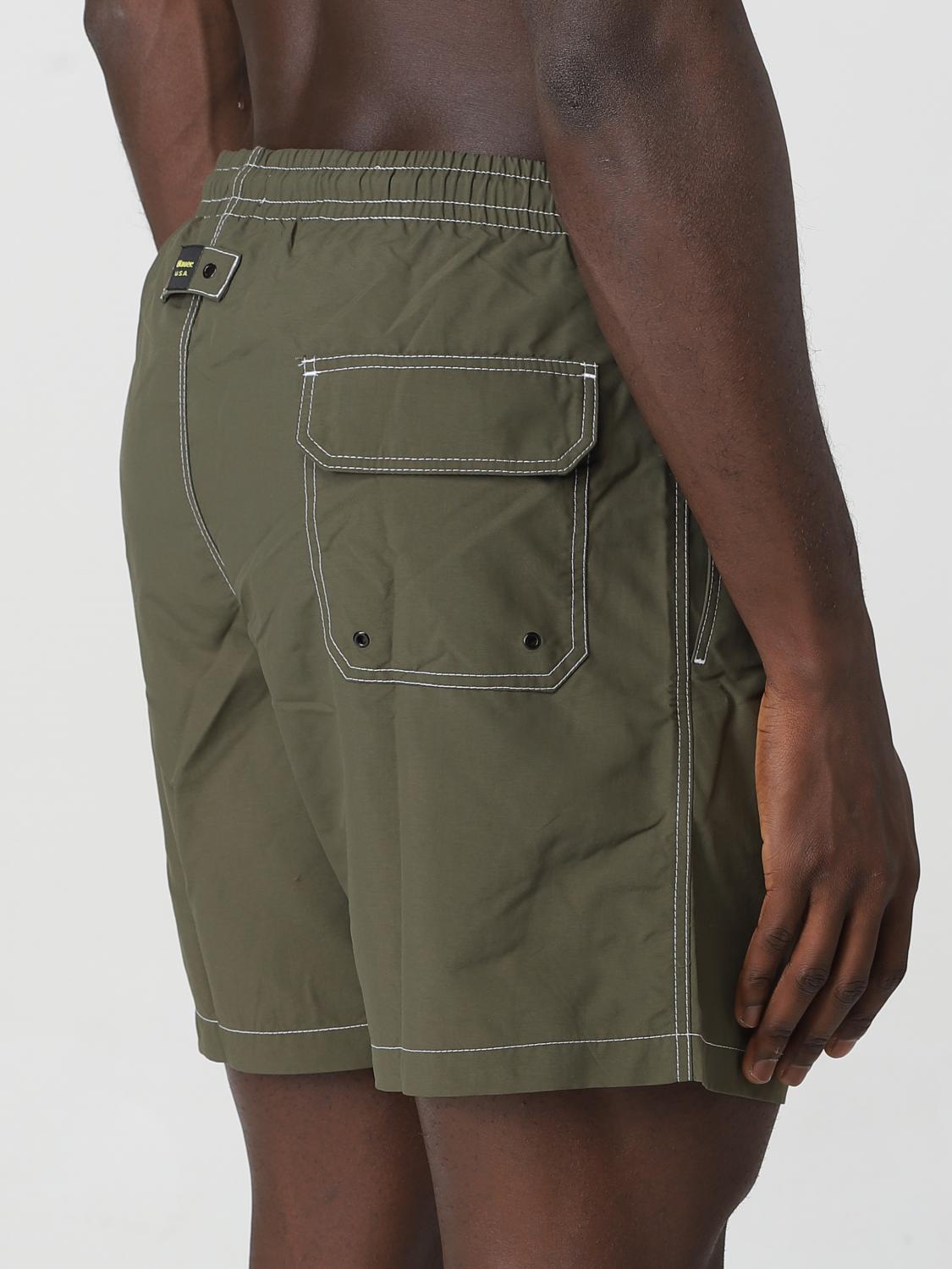 BLAUER BADEMODE: Bademode herren Blauer, Military - Img 3