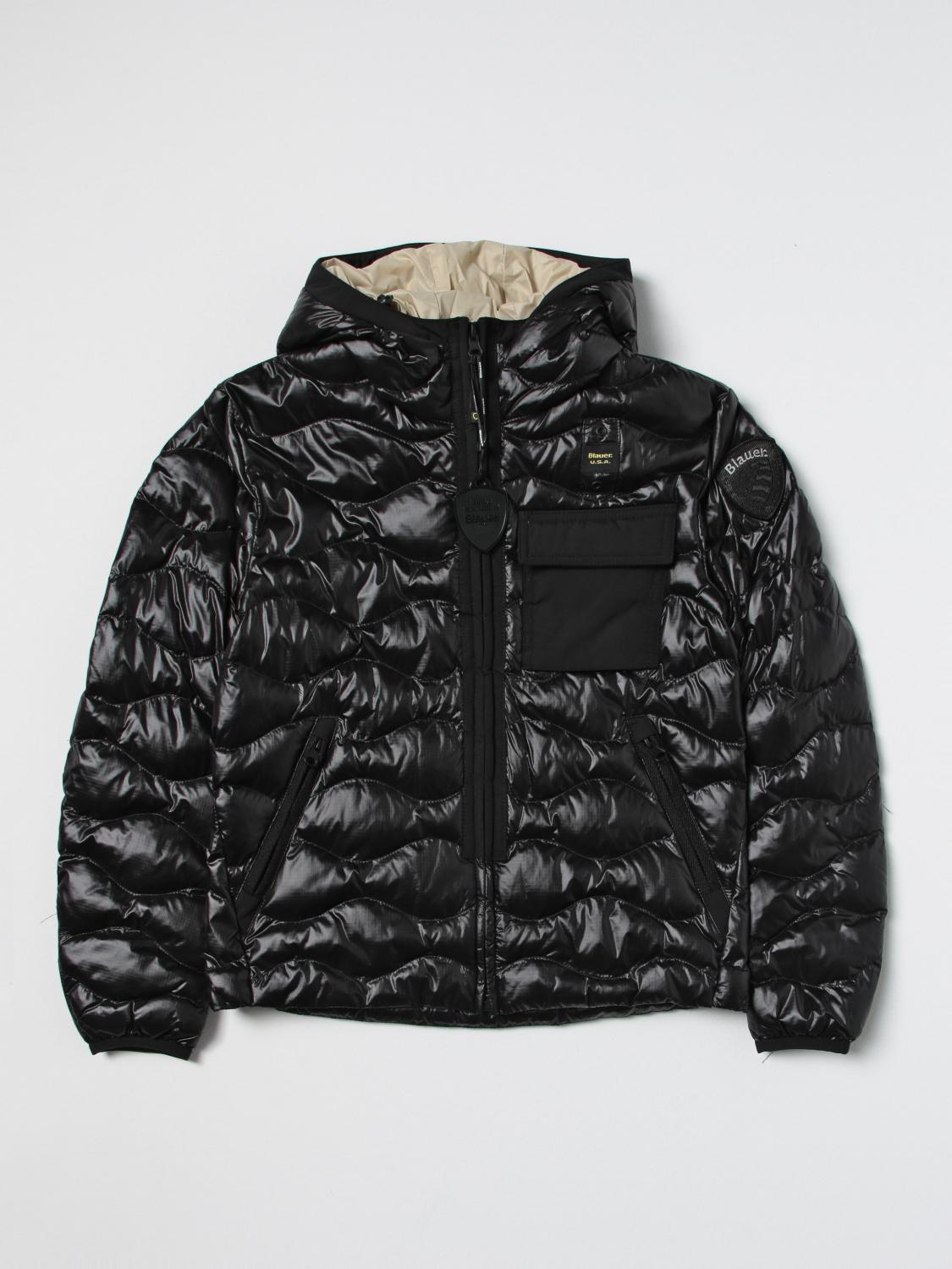 BLAUER JACKET: Jacket kids Blauer, Black - Img 1