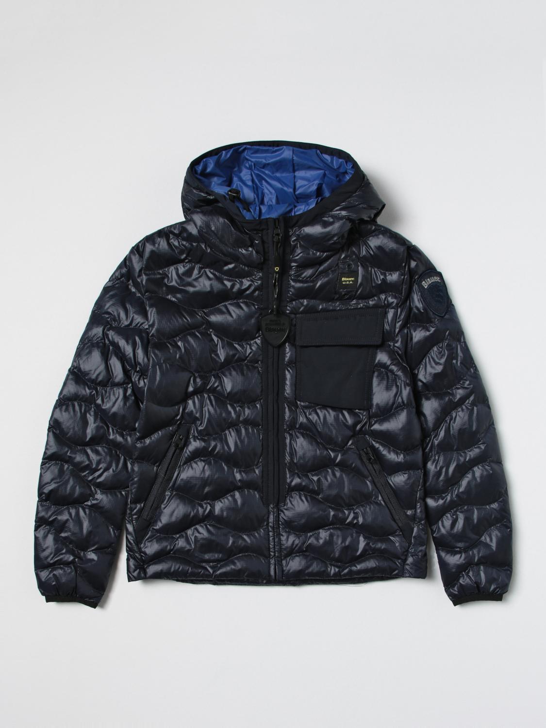 BLAUER ジャケット: ジャケット ボーイ Blauer, ブルー - Img 1