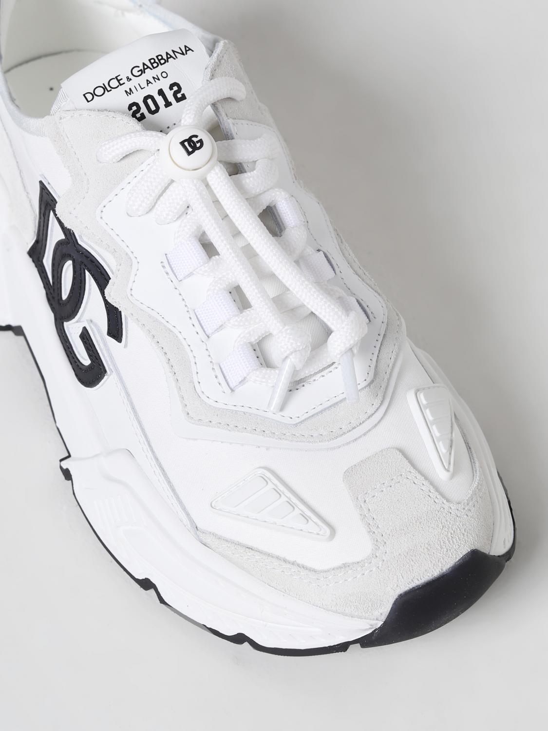 DOLCE & GABBANA CHAUSSURES: Chaussures enfant Dolce & Gabbana, Blanc - Img 4
