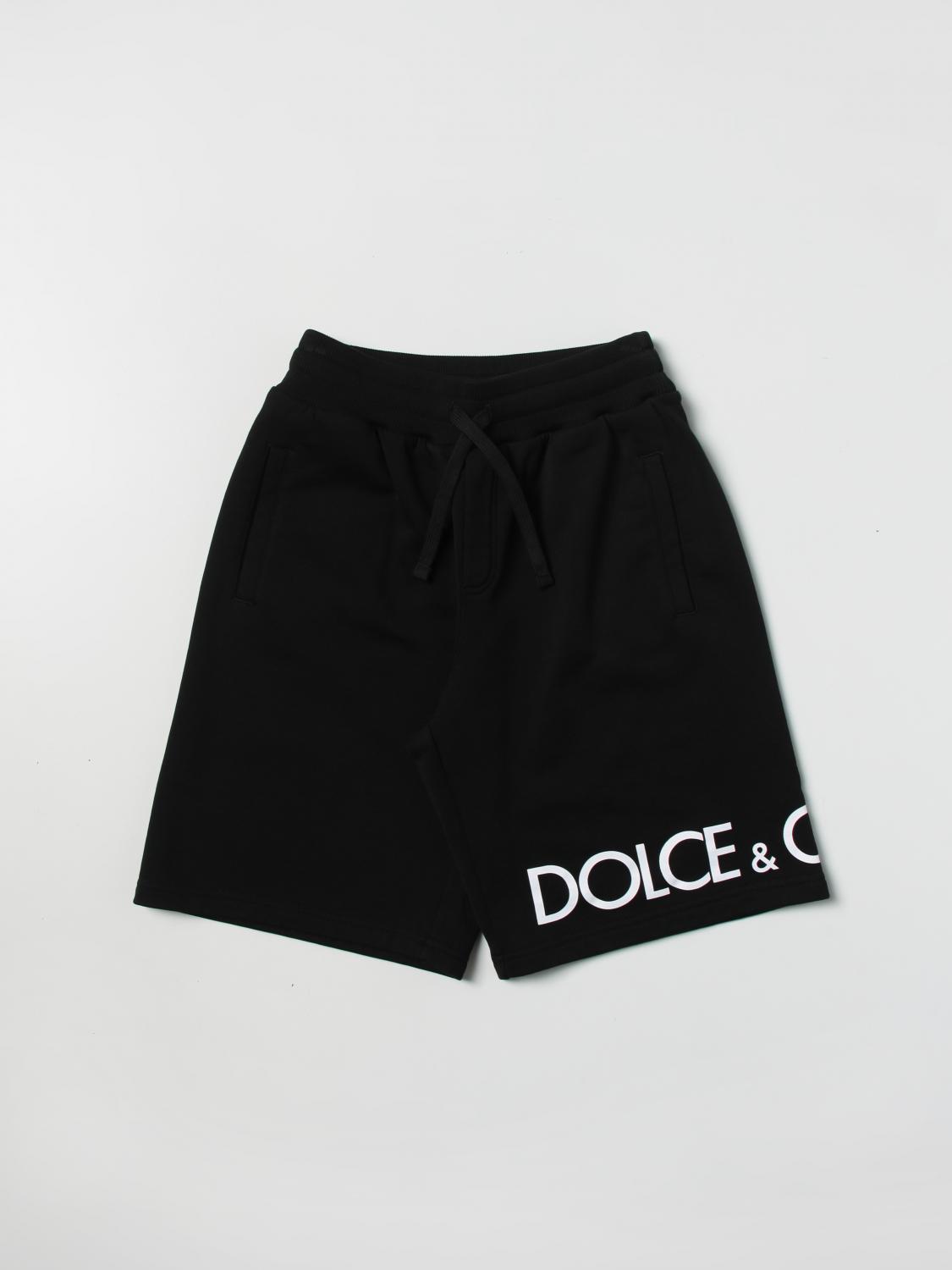 DOLCE & GABBANA: cotton shorts - Black | Dolce & Gabbana shorts