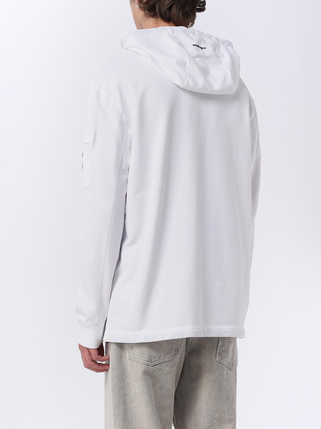 WOOLRICH スウェットシャツ: スウェットシャツ メンズ Woolrich, ホワイト - Img 2