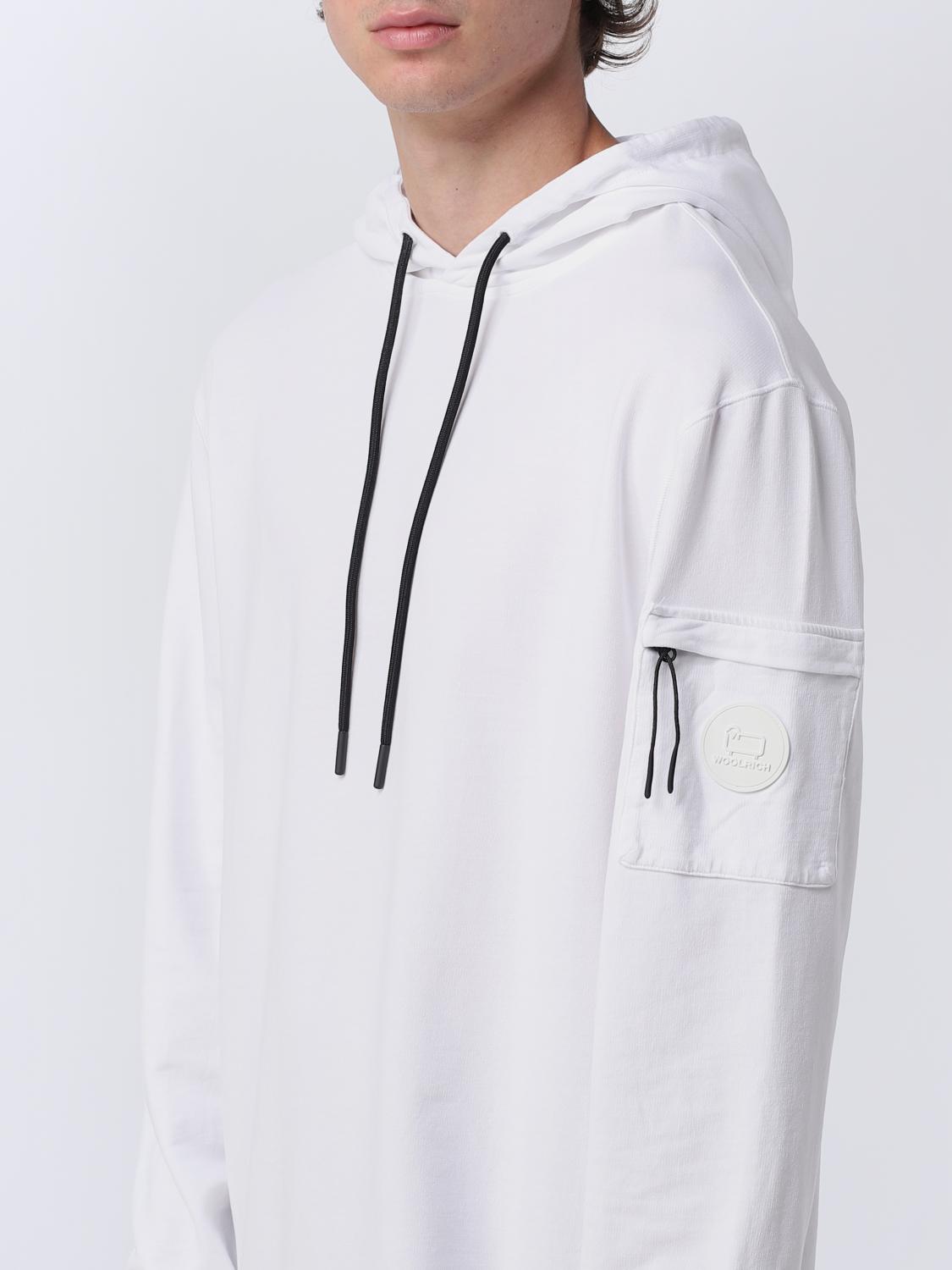 WOOLRICH スウェットシャツ: スウェットシャツ メンズ Woolrich, ホワイト - Img 3