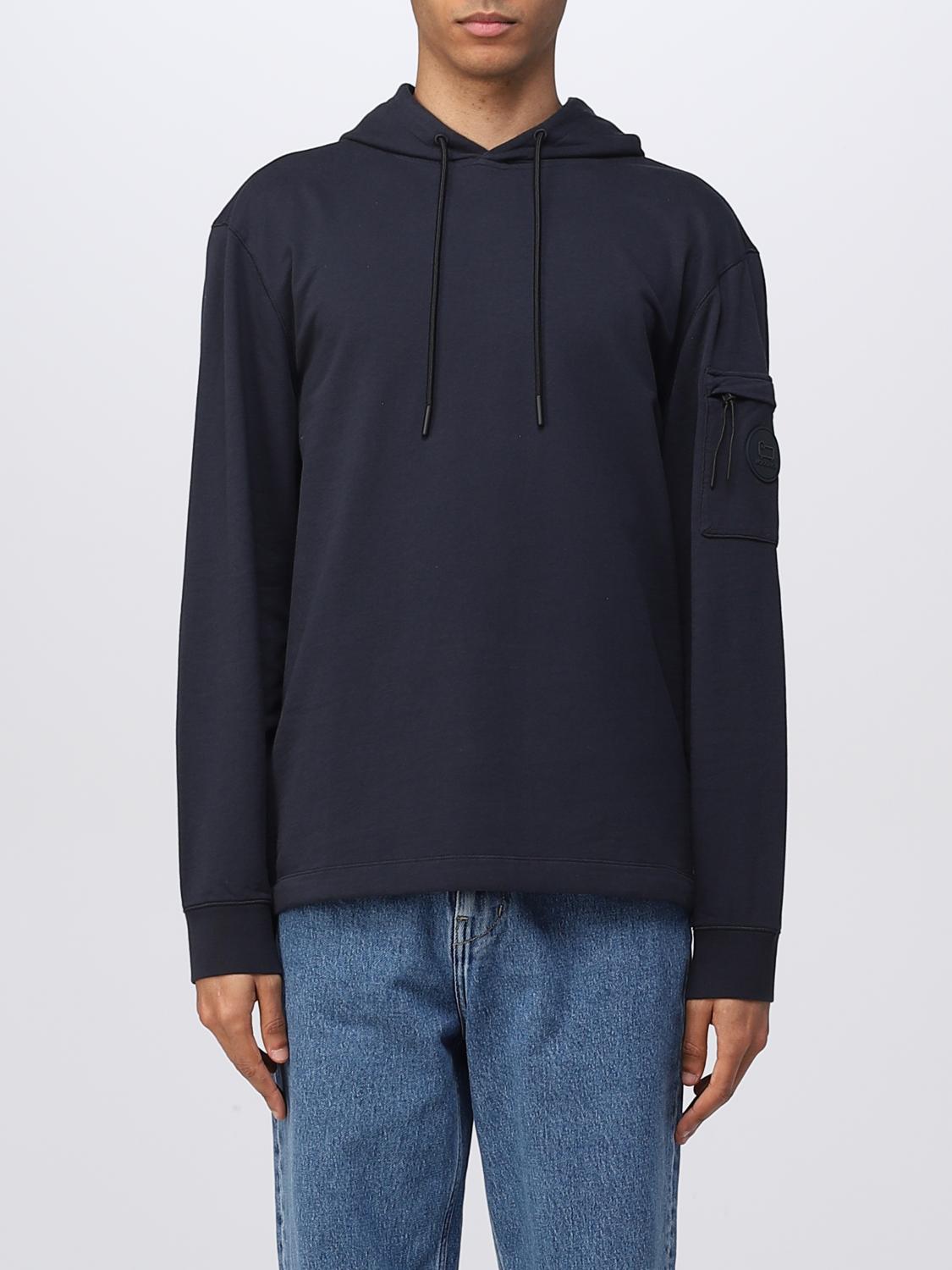 WOOLRICH SUDADERA: Sudadera hombre Woolrich, Azul Oscuro - Img 1