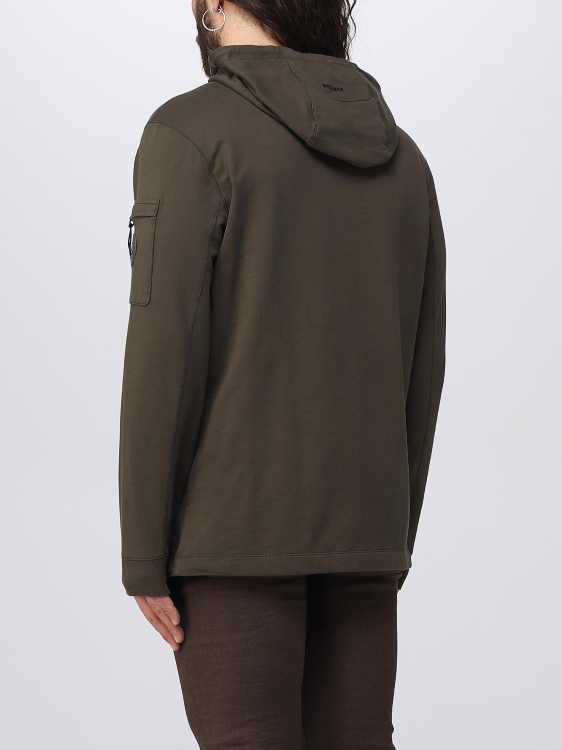 WOOLRICH SUDADERA: Sudadera hombre Woolrich, Militar - Img 2