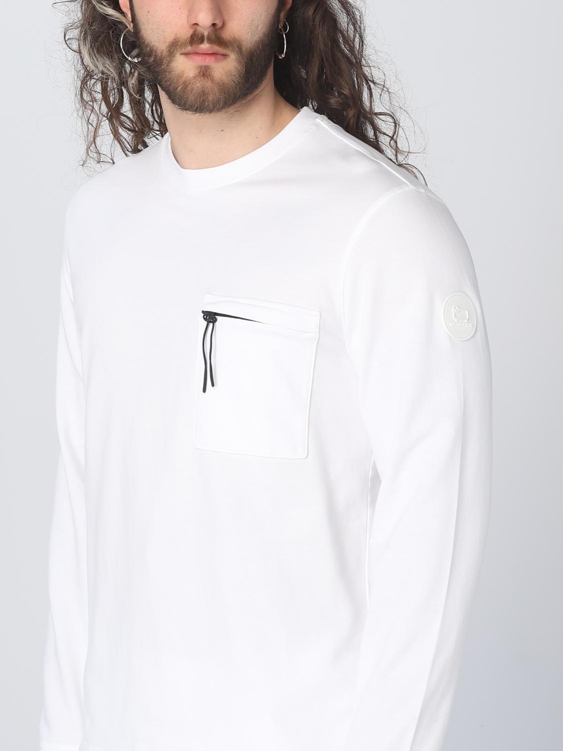 WOOLRICH SWEATSHIRT: Sweatshirt men Woolrich, White - Img 3