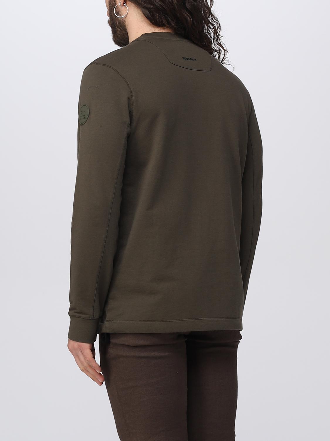 WOOLRICH SUDADERA: Sudadera hombre Woolrich, Militar - Img 2