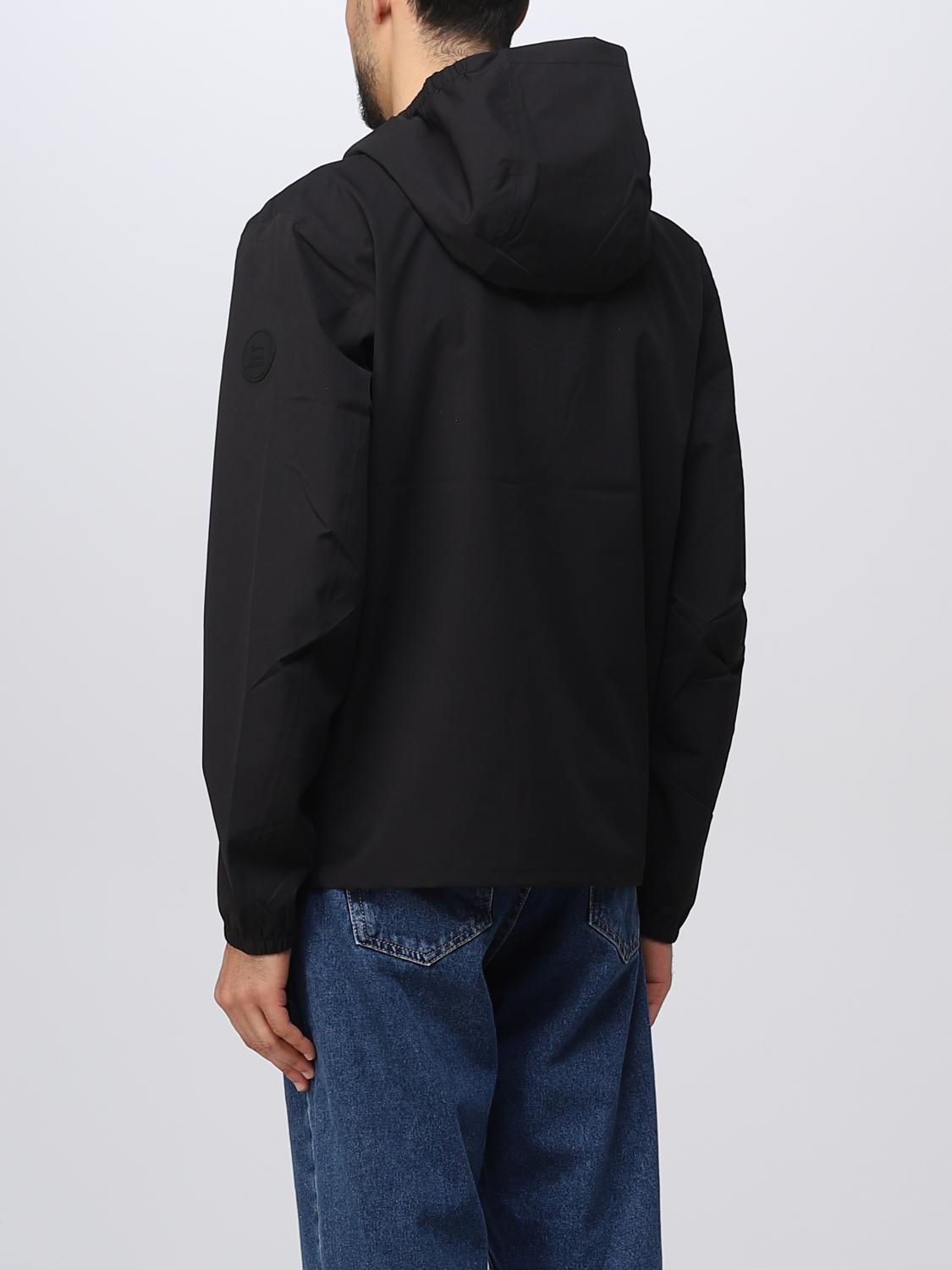 WOOLRICH 外套: 外套 男士 Woolrich, 黑色 - Img 2