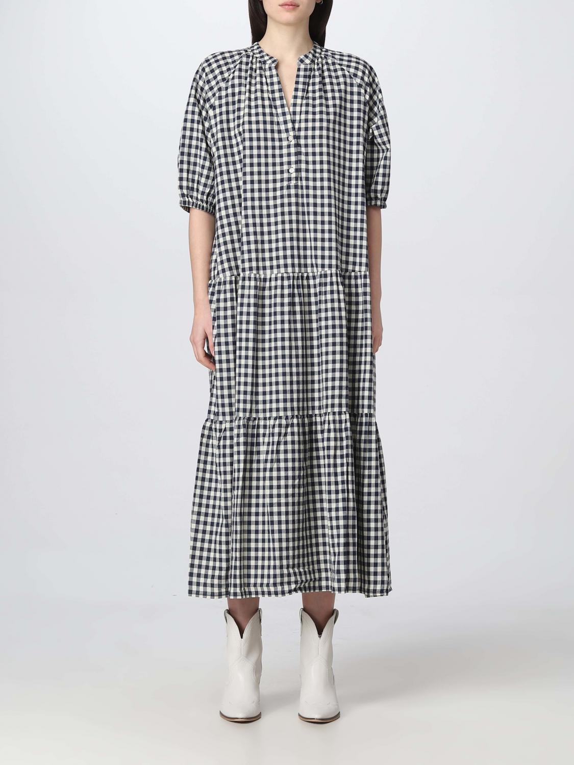 WOOLRICH VESTIDO: Vestido mujer Woolrich, Azul Oscuro - Img 1