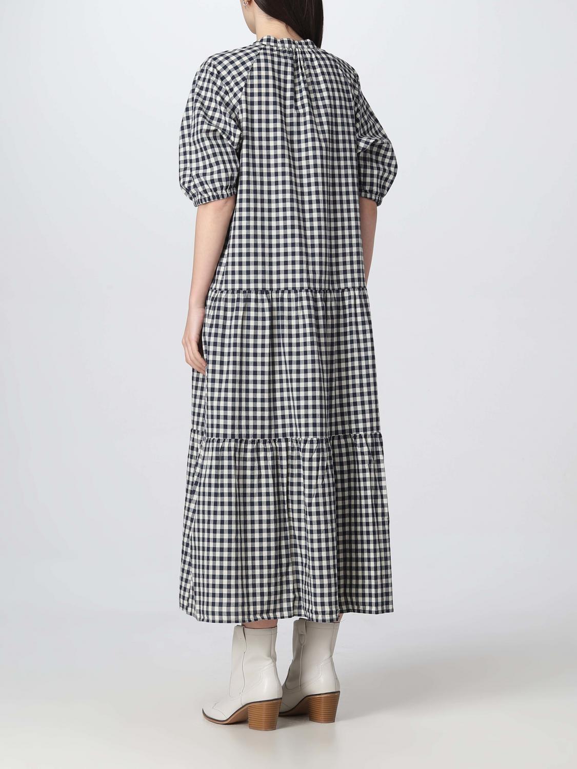 WOOLRICH VESTIDO: Vestido mujer Woolrich, Azul Oscuro - Img 2