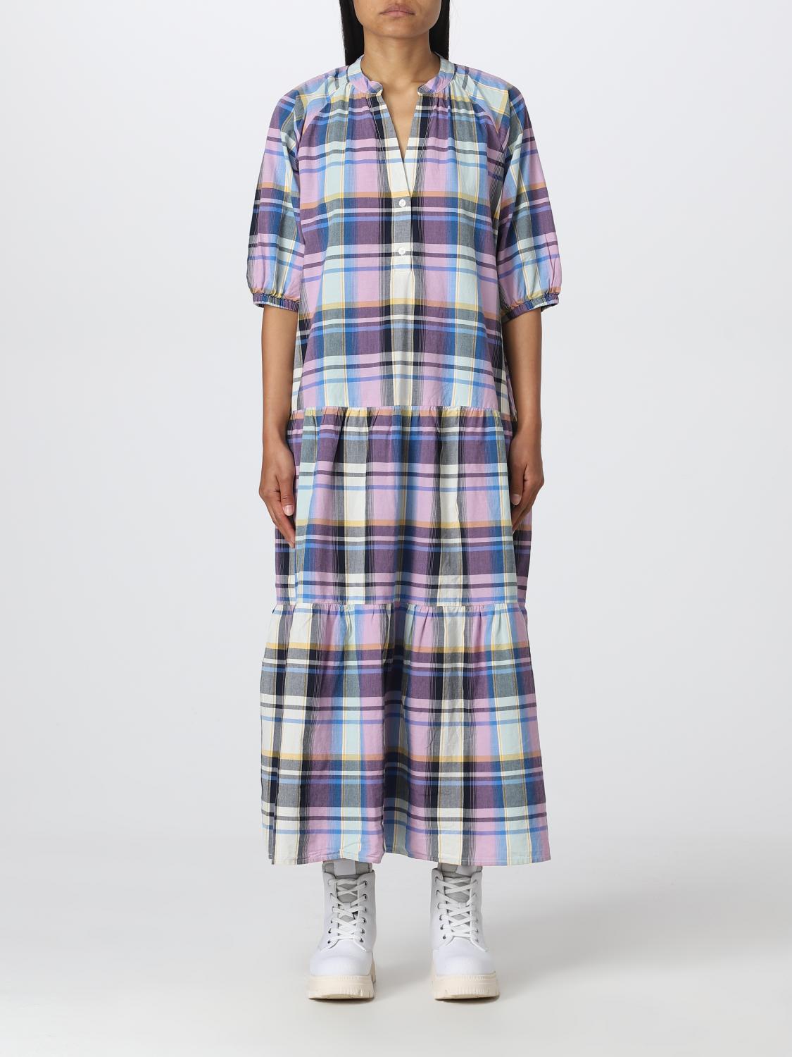 WOOLRICH VESTIDO: Vestido mujer Woolrich, Azul Marino - Img 1