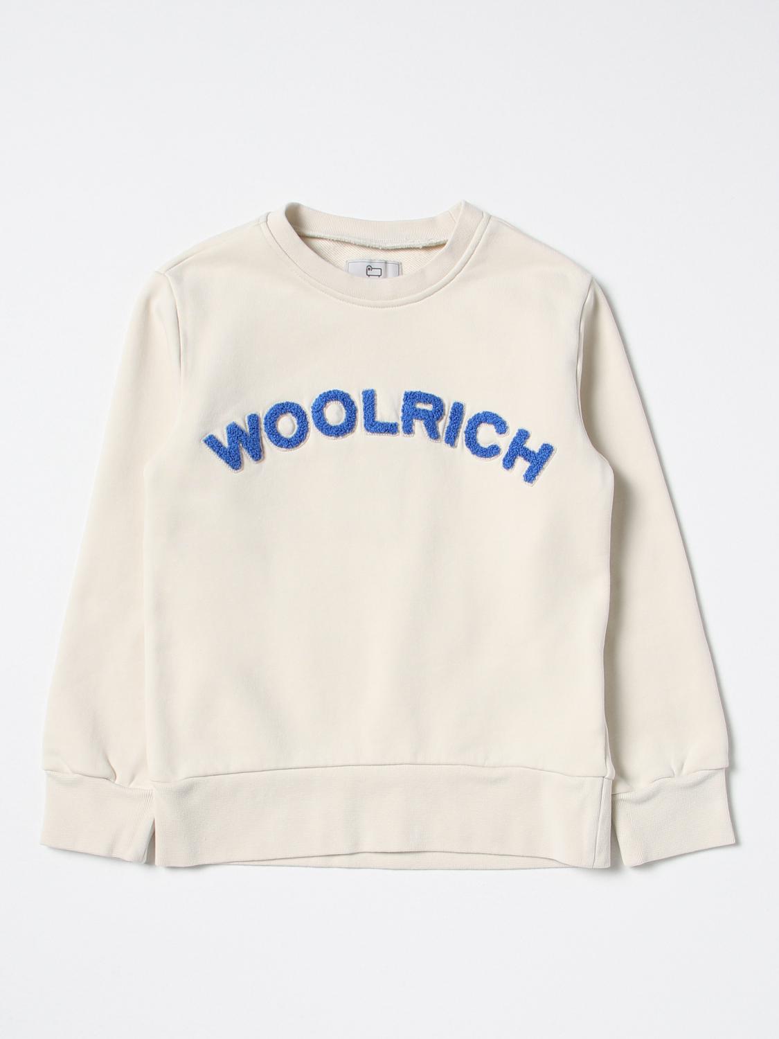 WOOLRICH PULL: Pull enfant Woolrich, Jaune Crème - Img 1