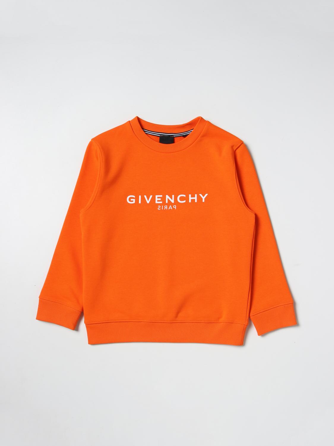 GIVENCHY PULLOVER: Pullover kinder Givenchy, Orange - Img 1