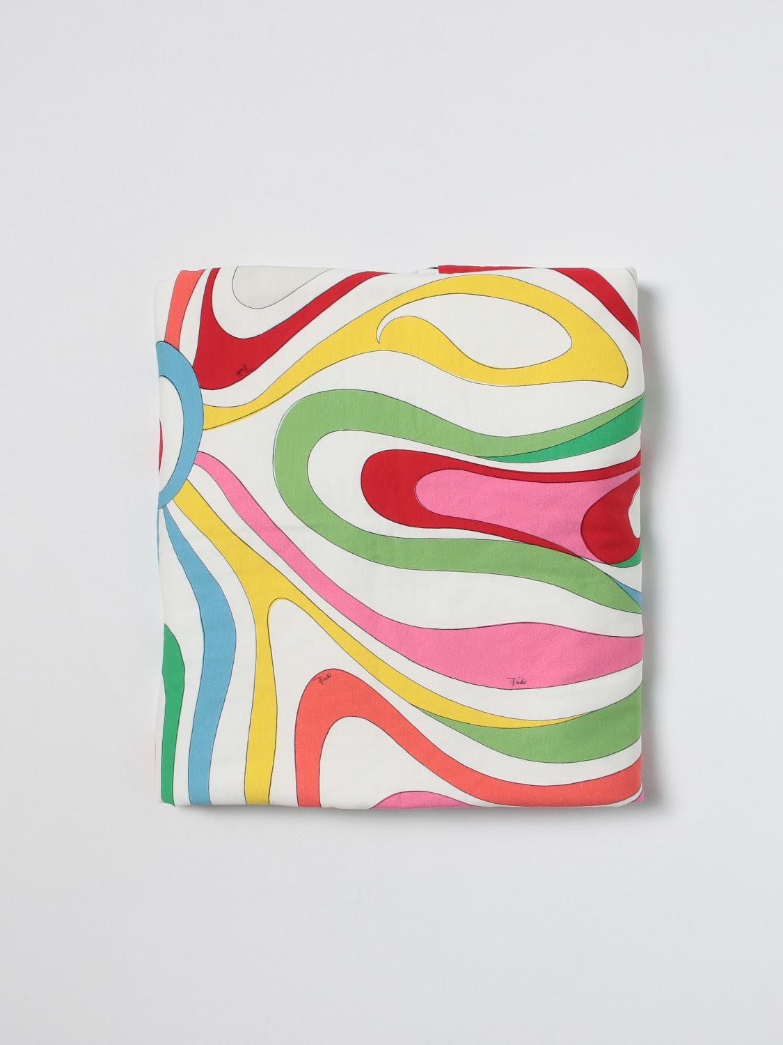 PUCCI BLANKET: Blanket kids Pucci Junior, White - Img 1