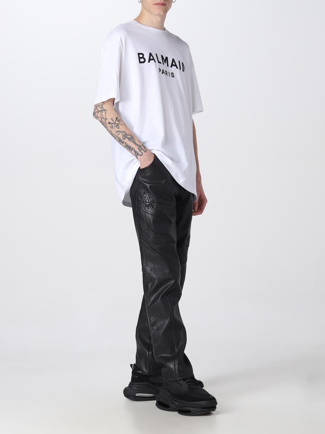 BALMAIN CAMISETA: Camiseta hombre Balmain, Blanco - Img 2