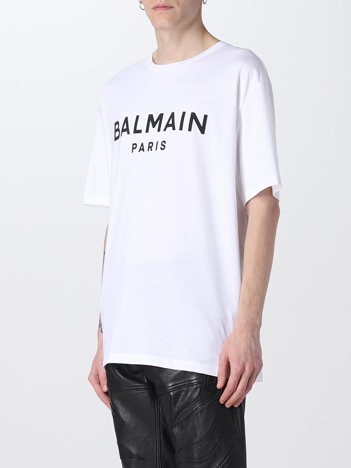 BALMAIN CAMISETA: Camiseta hombre Balmain, Blanco - Img 4