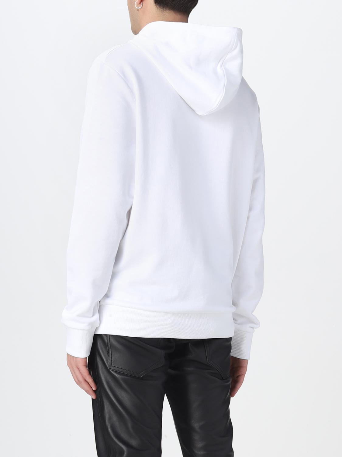 BALMAIN SWEATSHIRT: Sweatshirt homme Balmain, Blanc - Img 3