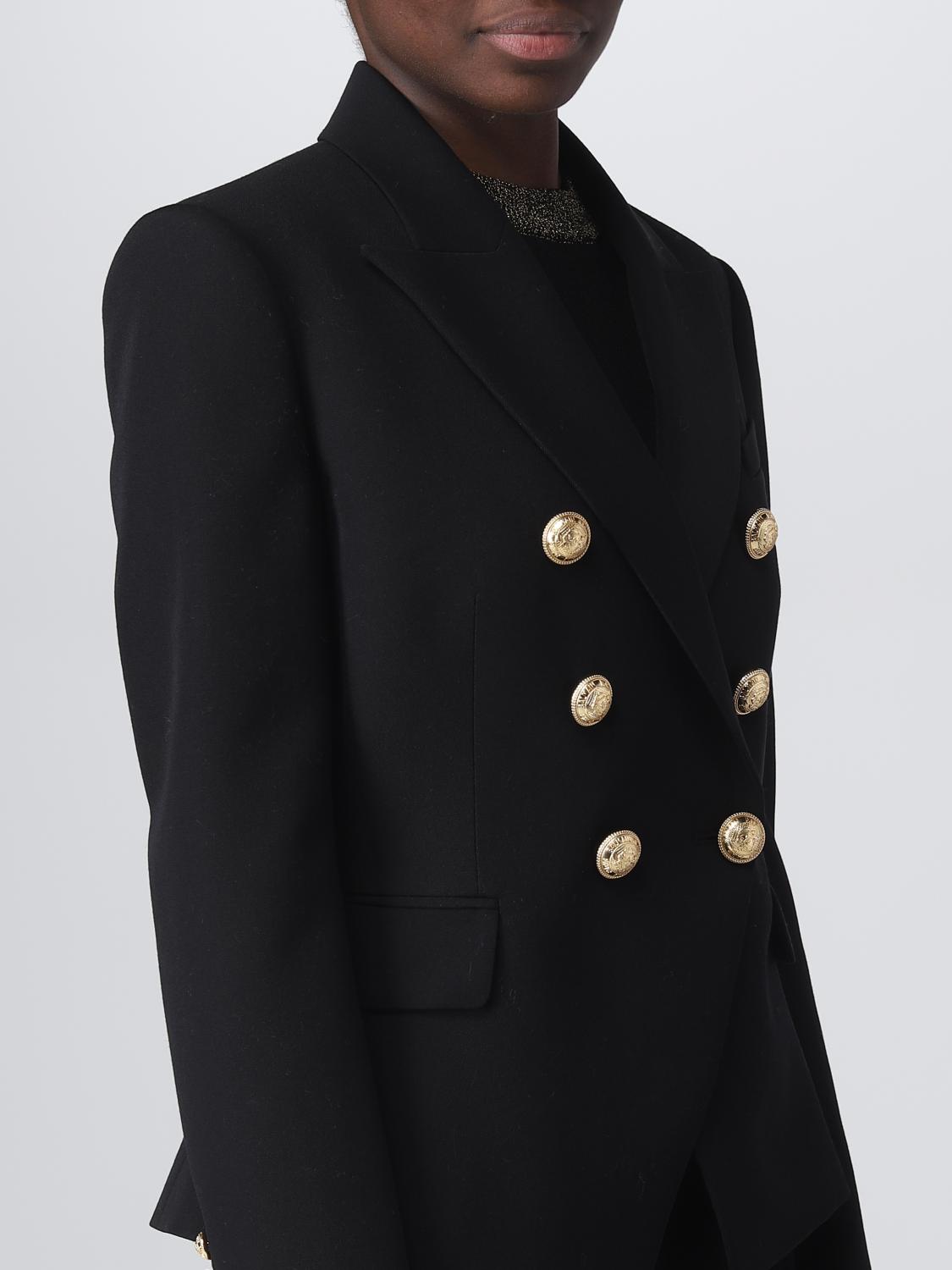 BALMAIN BLAZER: Blazer damen Balmain, Schwarz - Img 5