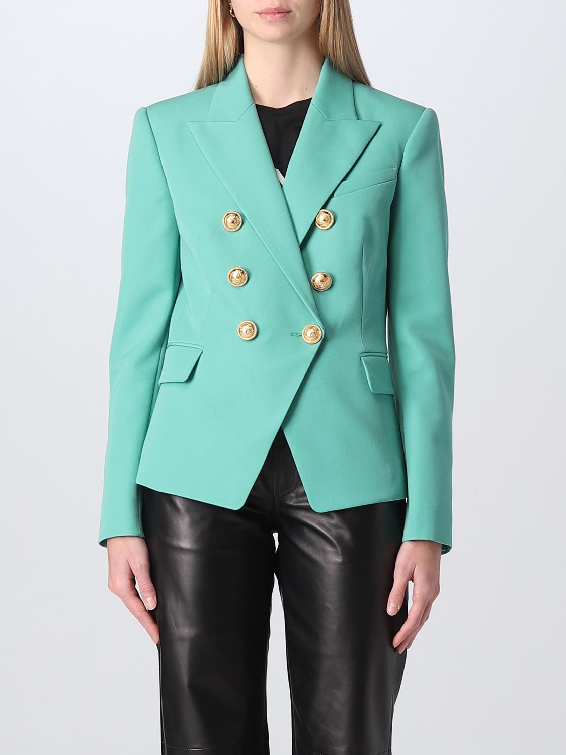 BALMAIN AMERICANA: Americana mujer Balmain, Agua - Img 1