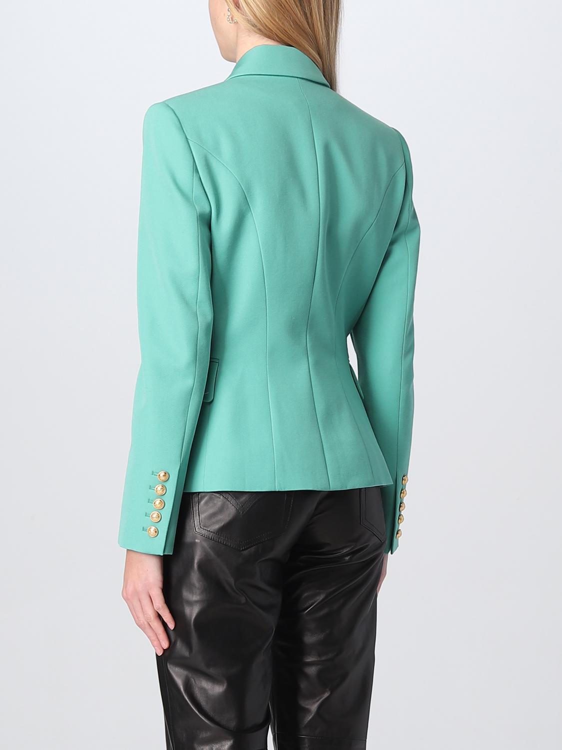 BALMAIN AMERICANA: Americana mujer Balmain, Agua - Img 3