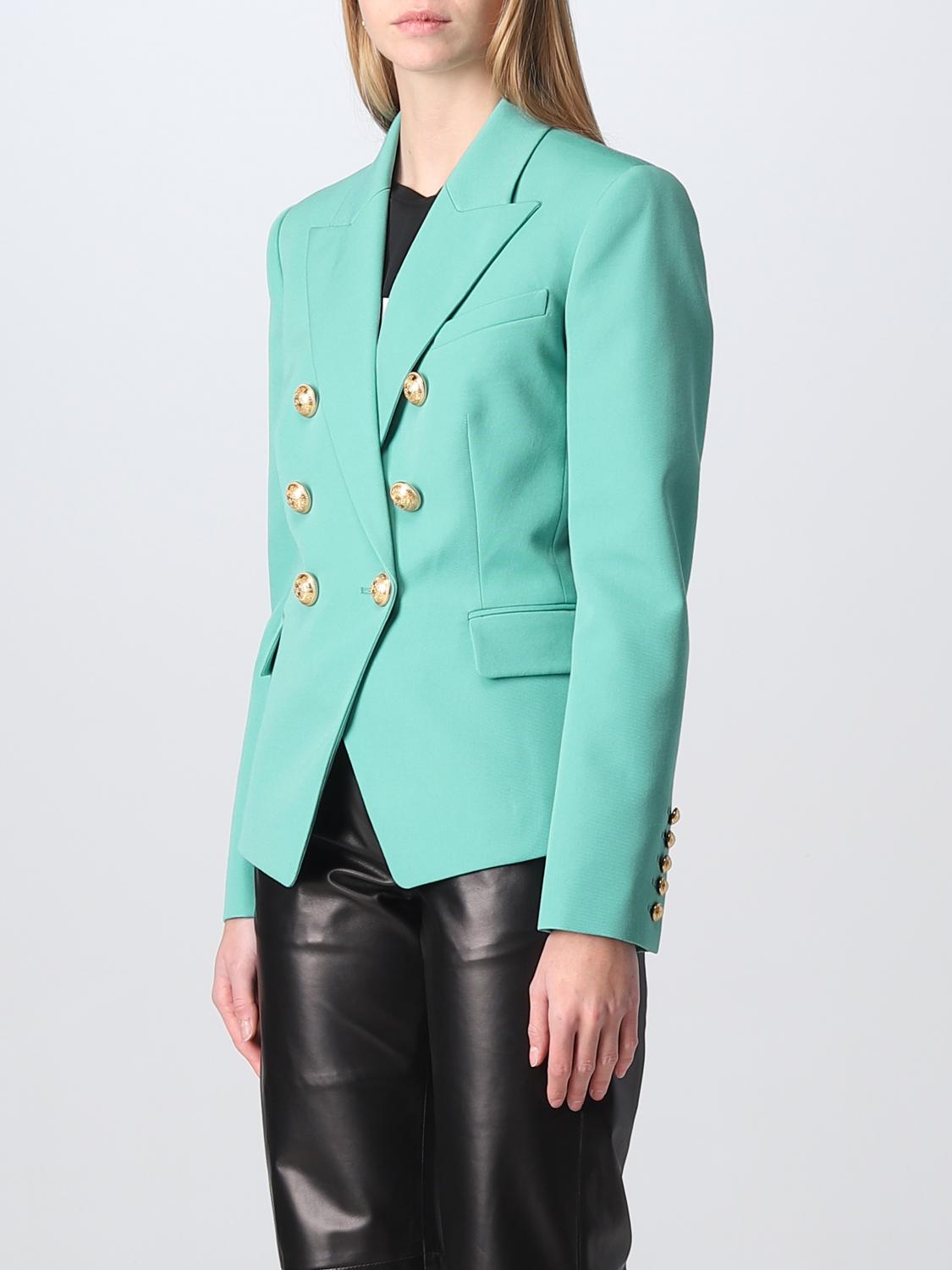 BALMAIN AMERICANA: Americana mujer Balmain, Agua - Img 4