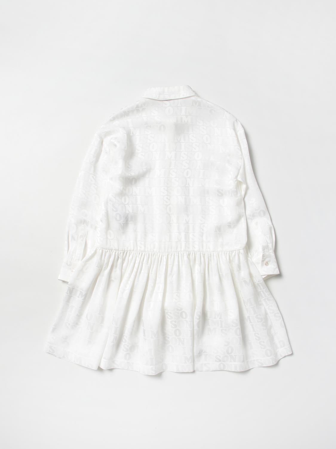 MISSONI VESTIDO: Vestido niños Missoni, Blanco - Img 2