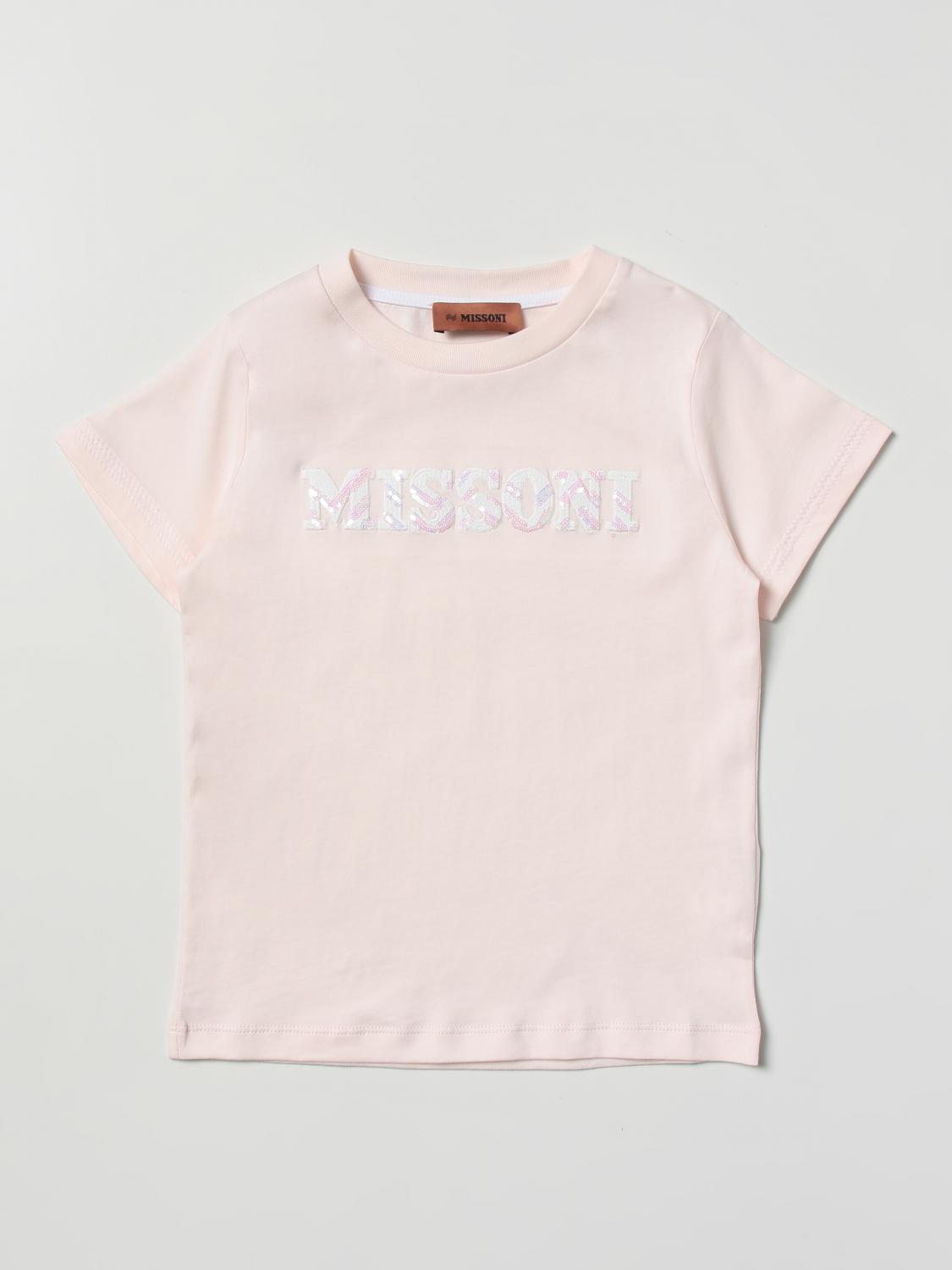 MISSONI CAMISETA: Camisetas niños Missoni, Rosa - Img 1