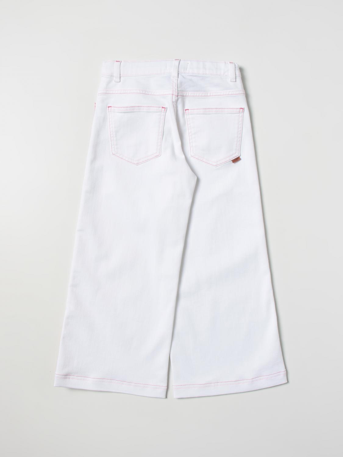 MISSONI PANTALONES: Pantalón niños Missoni, Blanco - Img 2