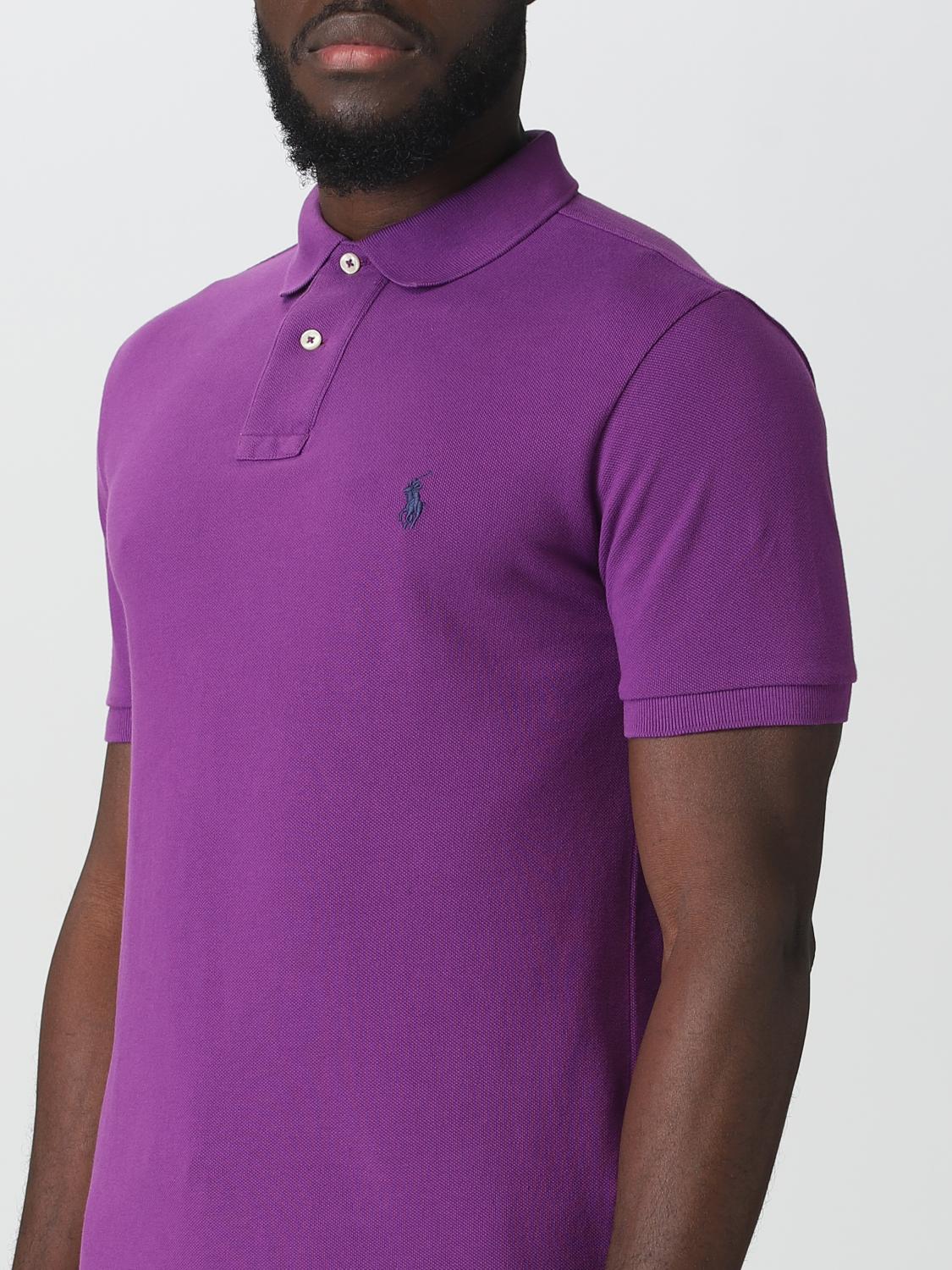 POLO RALPH LAUREN POLO: Polo herren Polo Ralph Lauren, Glyzinien - Img 3