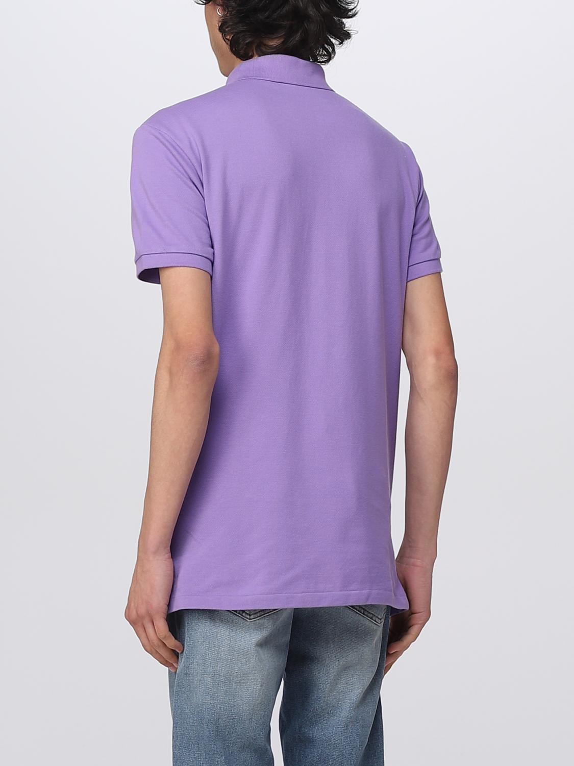 POLO RALPH LAUREN POLO SHIRT: Polo shirt men Polo Ralph Lauren, Plum - Img 2