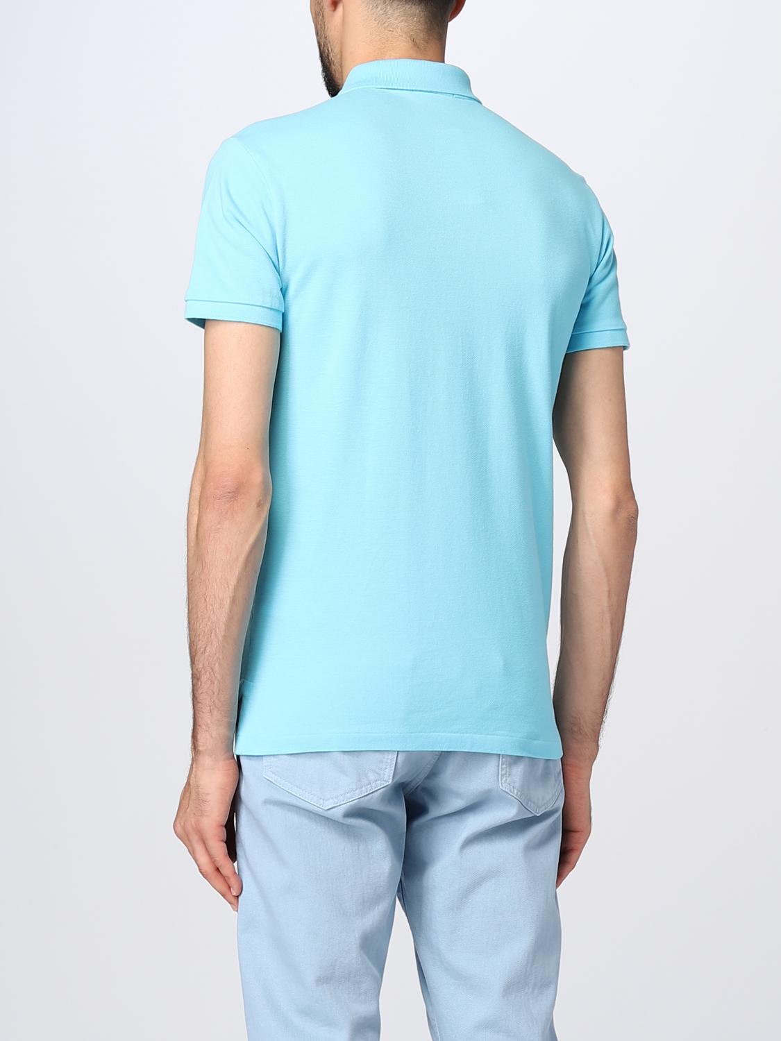 POLO RALPH LAUREN POLO SHIRT: Polo shirt men Polo Ralph Lauren, Blue 2 - Img 2