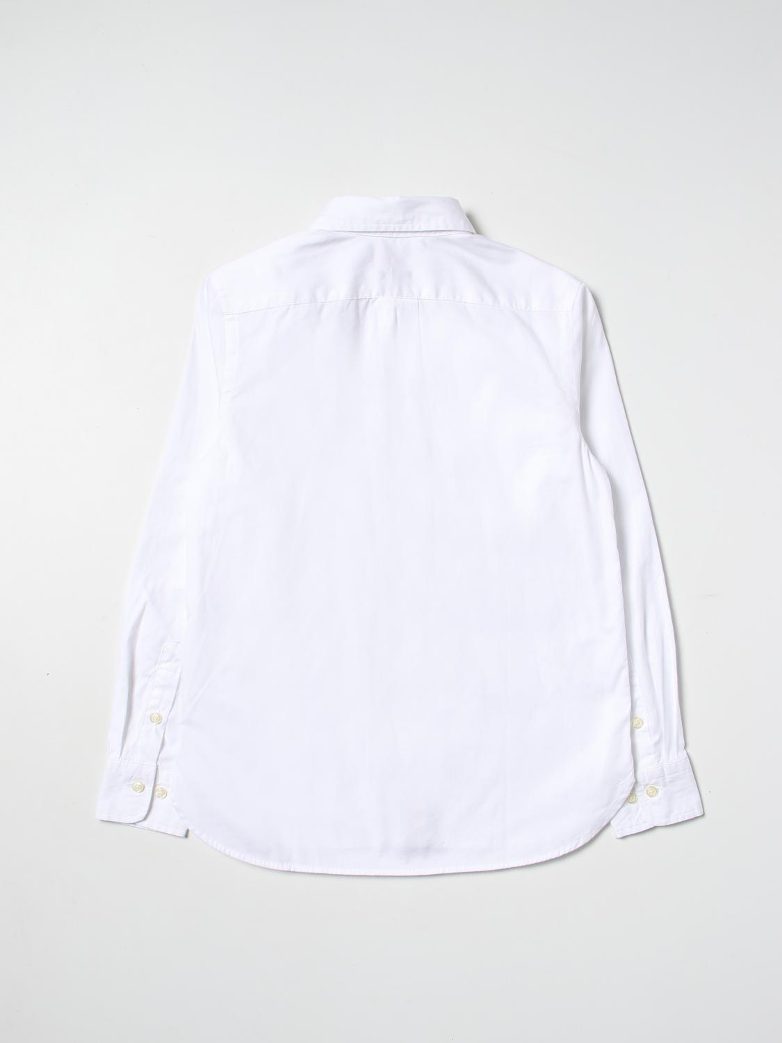 POLO RALPH LAUREN SHIRT: Shirt kids Polo Ralph Lauren, White - Img 2