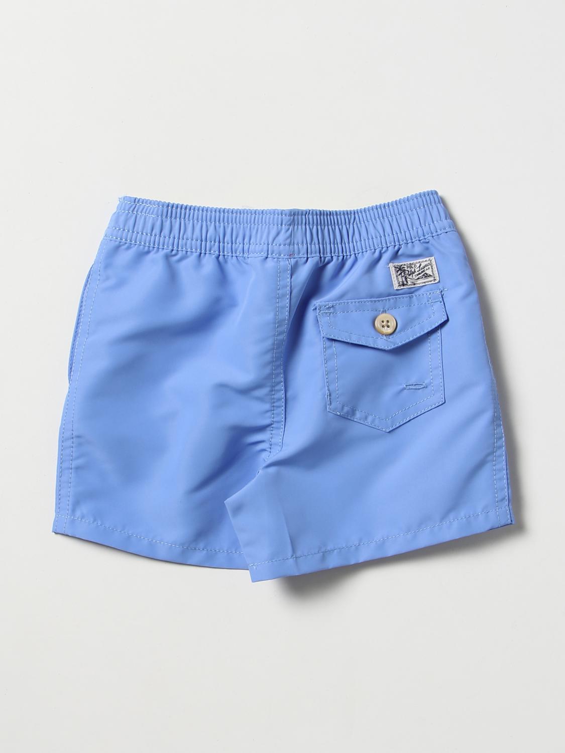 POLO RALPH LAUREN BADEMODE: Bademode kinder Polo Ralph Lauren, Hellblau - Img 2