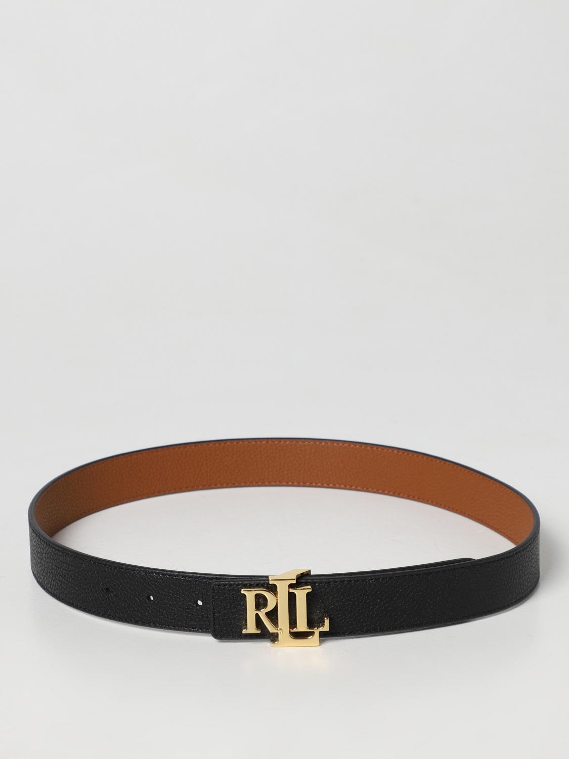 LAUREN RALPH LAUREN: Belt woman - Black | Lauren Ralph