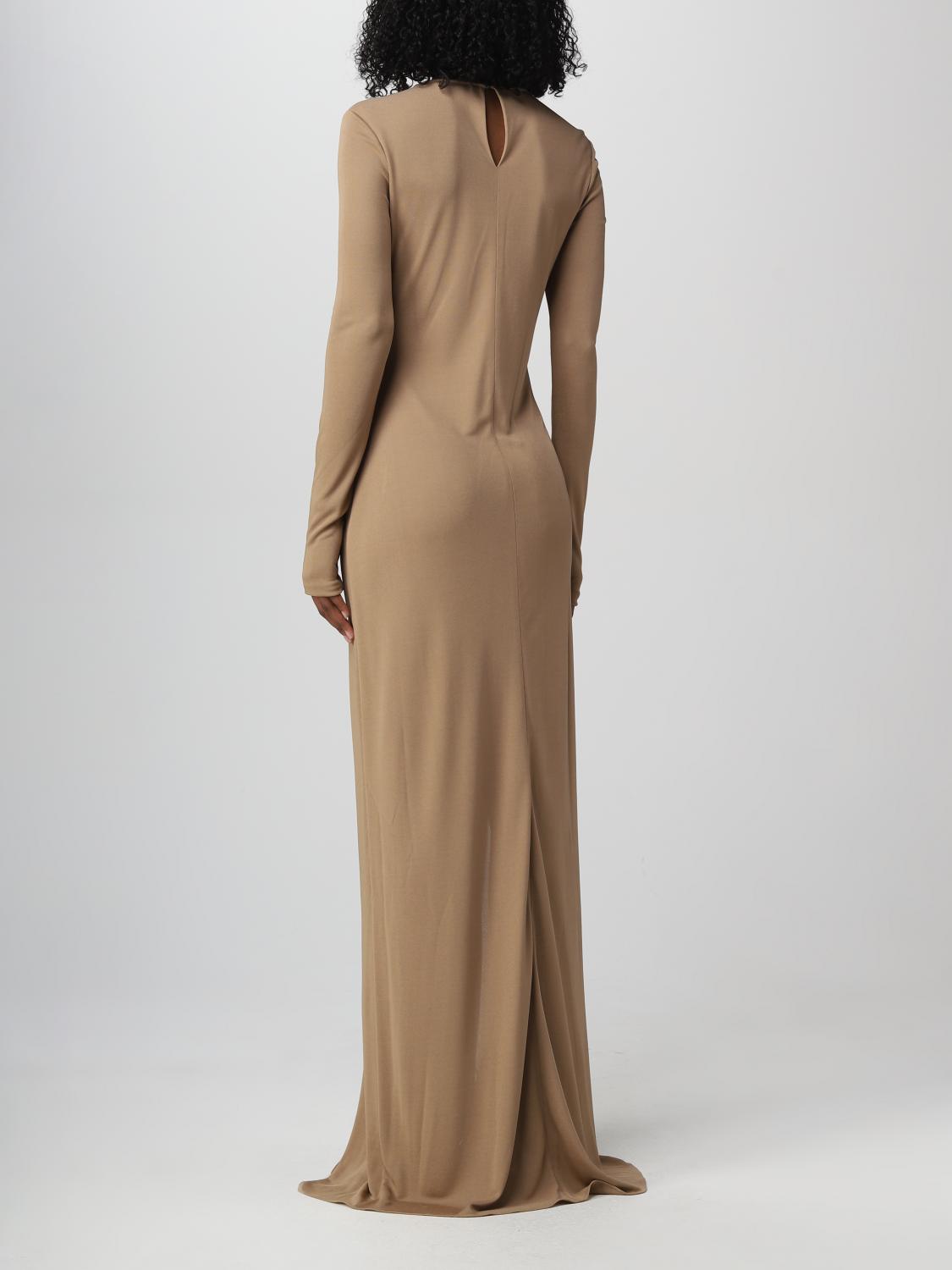 SAINT LAURENT VESTIDO: Vestido mujer Saint Laurent, Beige - Img 2