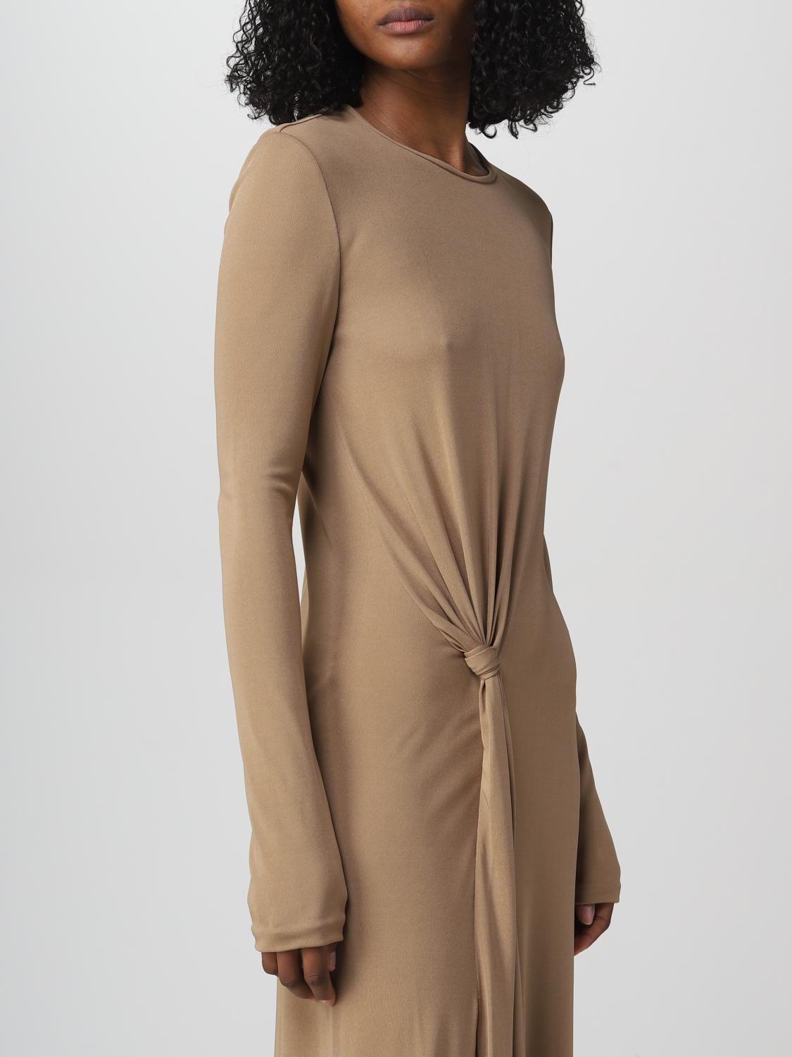 SAINT LAURENT VESTIDO: Vestido mujer Saint Laurent, Beige - Img 4
