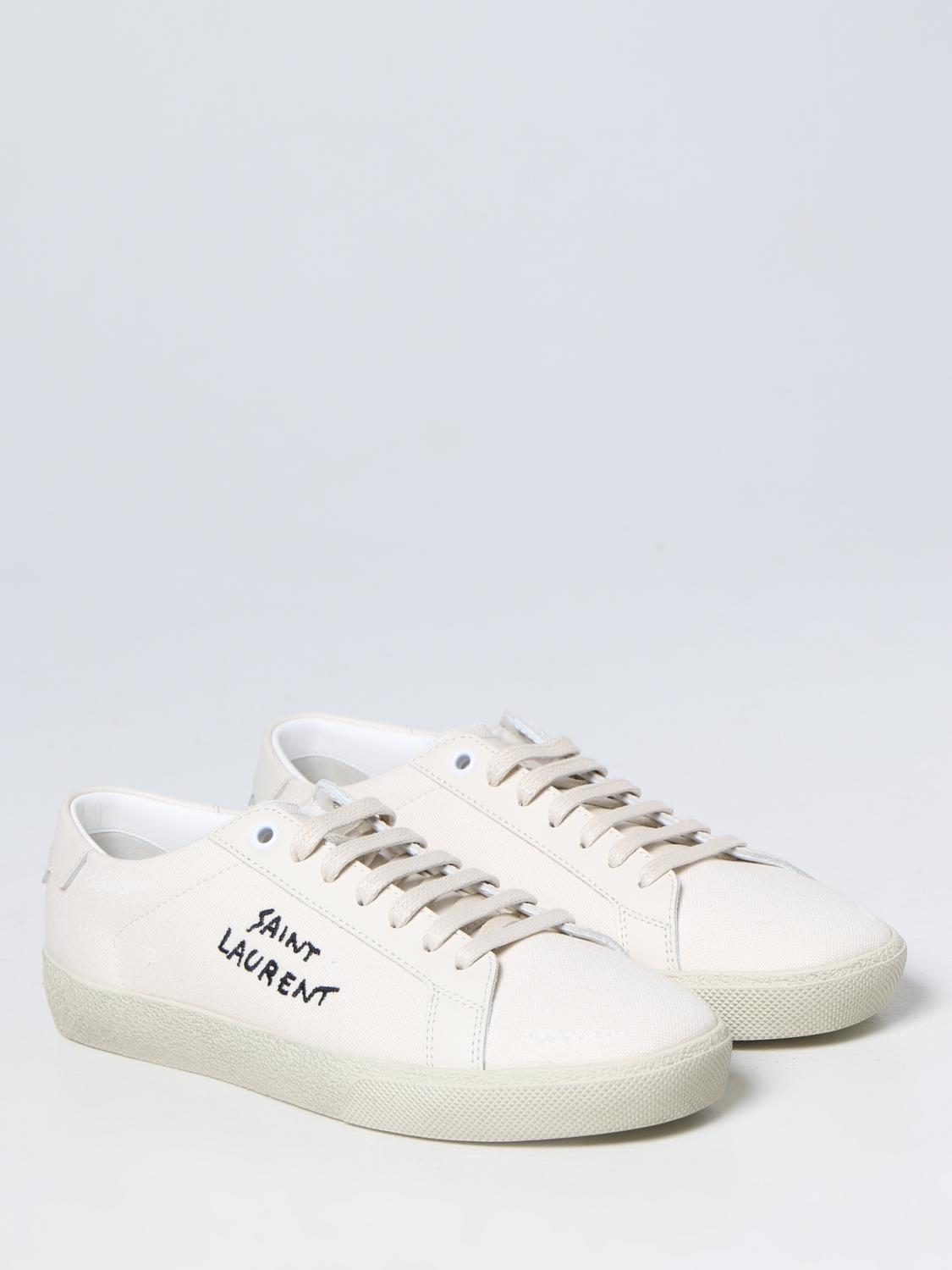SAINT LAURENT TRAINERS: Sneakers woman Saint Laurent, Beige - Img 2